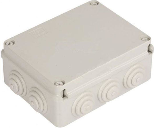 Marlanvil Surface Mounted Electrical Box Branching Watertight IP65 in Beige Color