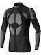 Spidi Seamless Shirt Ανδρική Ισοθερμική Μακρυμάνικη Μπλούζα Μαύρη