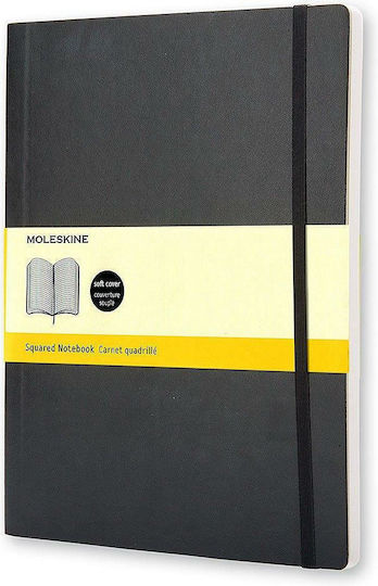 Moleskine Notebook Square with Elastic Black