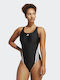 3-Stripes Activewear Swimsuit Black