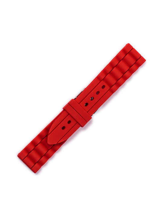 Gummi-Armband Rot 20mm