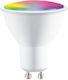 Forever Light Smart Lampe LED 5.5W für Fassung GU10 und Form PAR16 RGBW 400lm