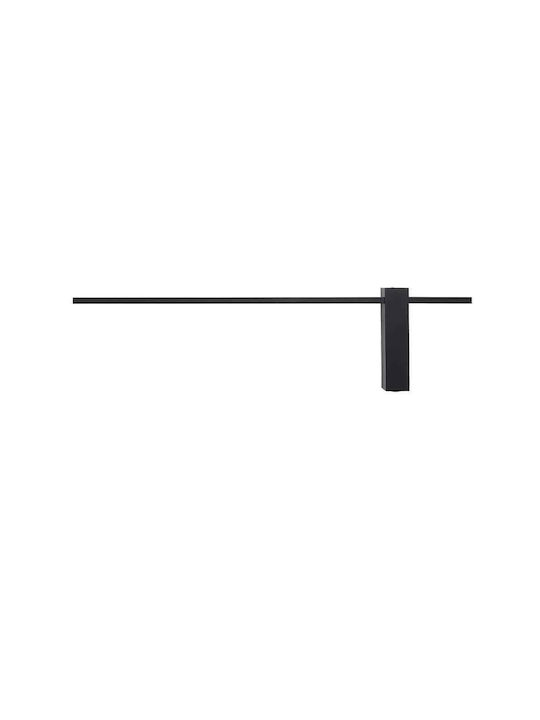 Nowodvorski Motive M Modern Lamp Wall with Integrated LED and Warm White Light Black 80x18x5cm