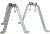 Vikar Wall Mount for Antenna Pole 15cm 2pcs Antenna Masts and Mounts Satellite 0018