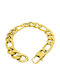 Puppis Herren Kette Hand Vergoldet