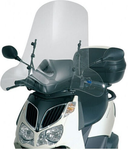 Givi Прозрачна козирка Мотоциклет за Aprilia Спортград 250 за Piaggio Бевърли 125 105A