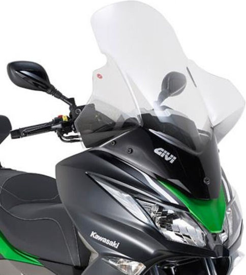 Givi Motorcycle Windshield & Windscreen Transparent Visor for Kawasaki J300 2014-2018 4111DT