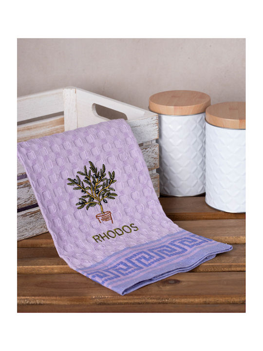 Silk Fashion Planter Rhodes Tea Towel from 100%...