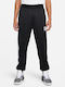 STARTING 5 Football Sweatpants Glossy with Elastic Black