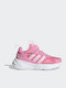 Ozelle Kids Sports Shoes Running with Hoop & Loop Closure Bliss Pink / Clear Pink / Cloud White
