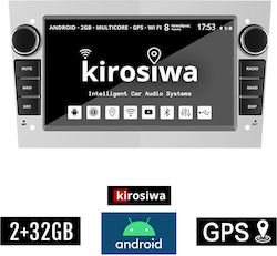 Kirosiwa Ηχοσύστημα Αυτοκινήτου για Opel (Bluetooth/USB/WiFi/GPS) με Οθόνη Αφής 7"