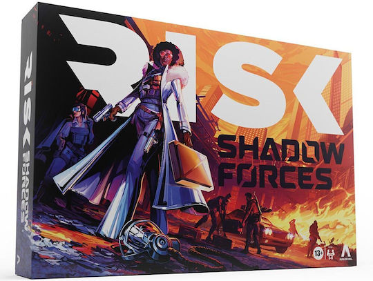 Επιτραπέζιο Παιχνίδι Risk: Shadow Forces για 3-5 Παίκτες 13+ Ετών (EN) Hasbro