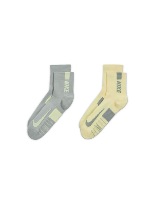 Nike U Nk Mltplier Running Κάλτσες Πολύχρωμες 2 Ζεύγη