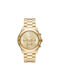Michael Kors Uhr mit Gold Metallarmband