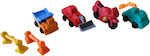 Collectible Erasers With Trucks 6pcs