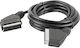 Emos Cable Scart male - Scart male 1.3m Black 2746