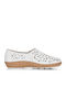 Анатомични Дамски Slip-On Кожени Бели