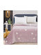 Decke Vlies Hearts Leuchtend Rosa 160x220cm