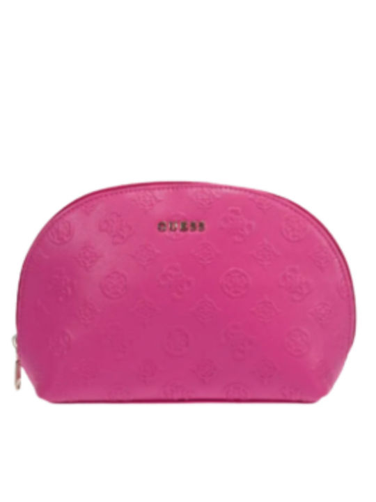 Guess Toiletry Bag PW1527P3170 in Fuchsia color 19cm