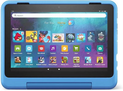 Amazon Fire HD 8 Kids Pro 8" Tablet με WiFi (2GB/32GB) Cyber Blue