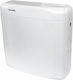 Polihome Dalia Wall Mounted Plastic High Pressure Rectangular Toilet Flush Tank White