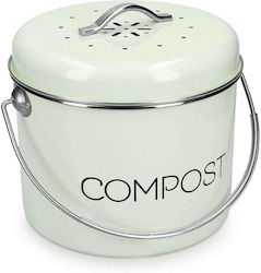 49642.2.71 Metallic Closed Type Composter 5lt 24x23,6x23,6cm