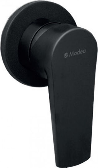 Viospiral Optima II Built-in Faucet Mixer for for Bathroom Sink 1 Exit Total Black