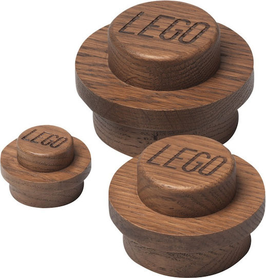 LEGO Παιδική Κρεμάστρα Ξύλινη