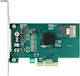 DeLock PCI Express προς 4xSATA 6 Gb/s Silver (89051)