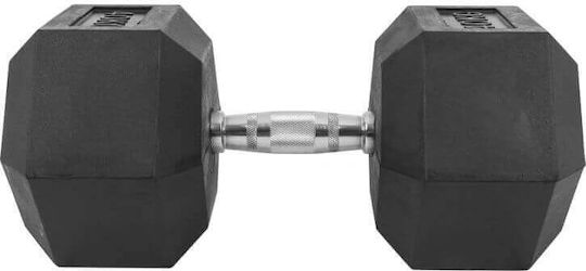 Optimum Дъмбел Шестоъгълник Гумен 1 x 40кг