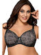 Ava Lined Bra with Banela Black 1755 - Black