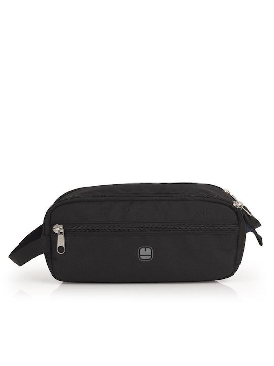 Gabol Herren Necessaire in Schwarz Farbe 24cm