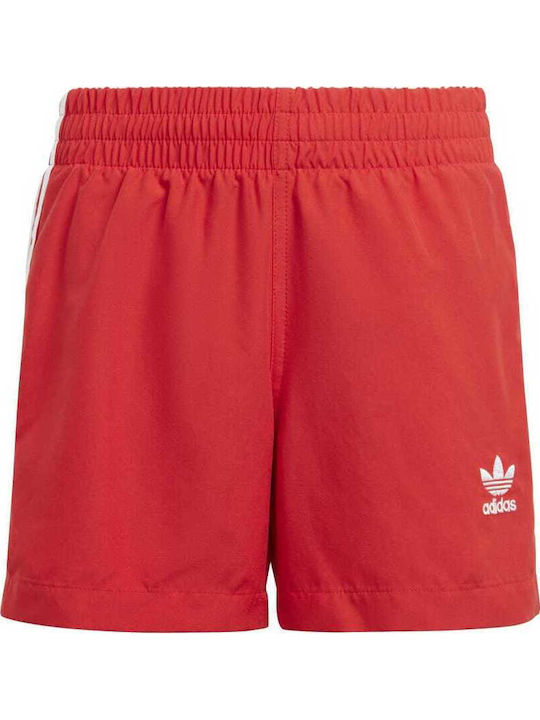 adidas 3-Stripes Kids Swimwear Swim Shorts White