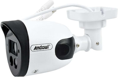 Andowl CCTV Cameră de Supraveghere 4K Rezistentă la apă cu Lanternă 4mm