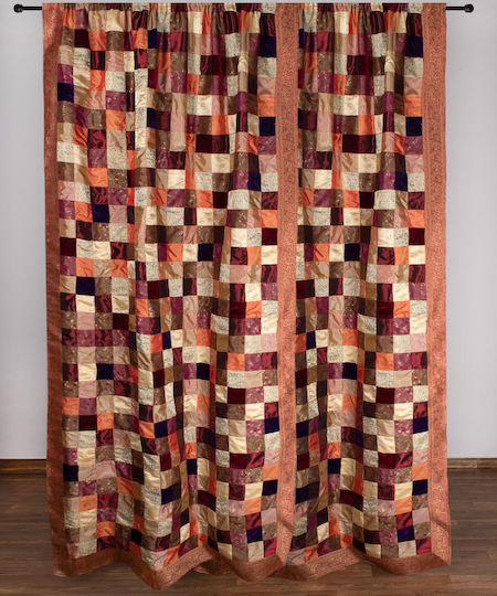Silk Fashion Perdea Cu Magazin Online 6380 Burgundy 150x275cm