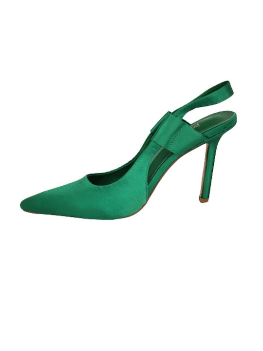 Women's green heel