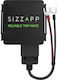 Sizzapp GPS Tracker 4g 2-Wire Device 4G/LTE for Motorcycles / Cars / Boats / Trucks Waterproof IP67