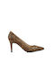 UNISA LEATHER WOMEN'S PUMPS BROWN BEIGE