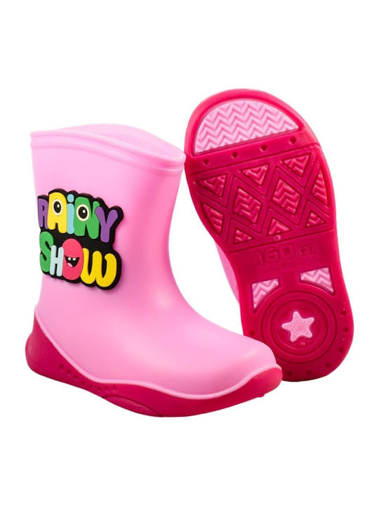 IQ Shoes Kids Wellies Fuchsia