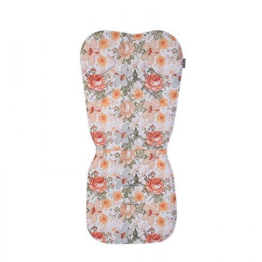 Tesoro (Baby) Κάλυμμα Καροτσιού Flowers Διπλής Όψης 35x78εκ. Πολύχρωμο