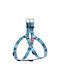 WauDog Ham pentru câini Etno Blue Albastru 28-40cm 31-355