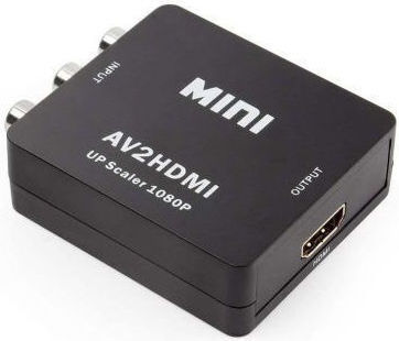 AV2HDMI Μετατροπέας RCA female σε HDMI female 1τμχ