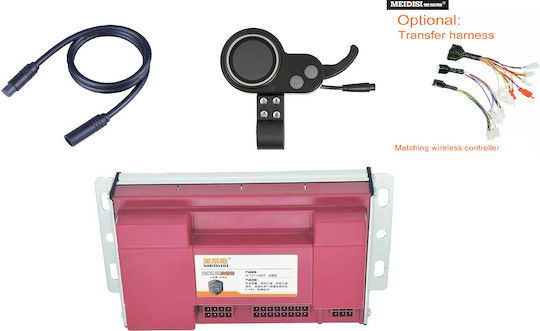 Meidisi FOC Motor Controller and Display Controller for Electric Scooter 48V/52V/60V MID48/60V800W30A