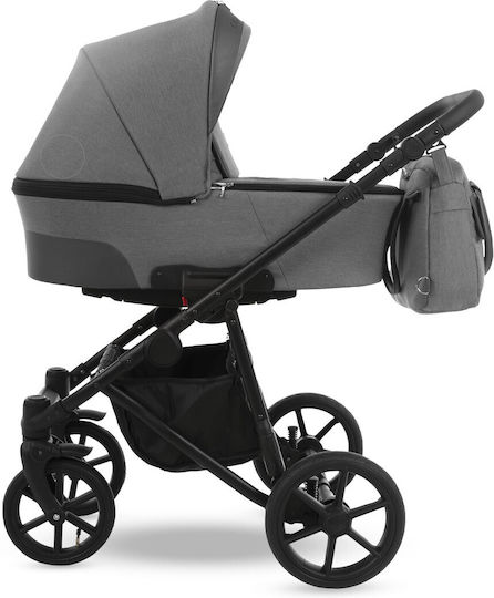 Camarelo OL8 Verstellbar 3 in 1 Baby Kinderwagen Geeignet für Neugeborene Gray