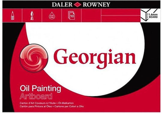 Daler Rowney Μπλοκ Σχεδίου Oil Painting Artboard No4 30x40cm 10 Φύλλα