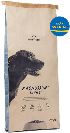 Magnusson Light 14kg Hrană Uscată Dietetic pentru Câini Adulţi cu Vițel