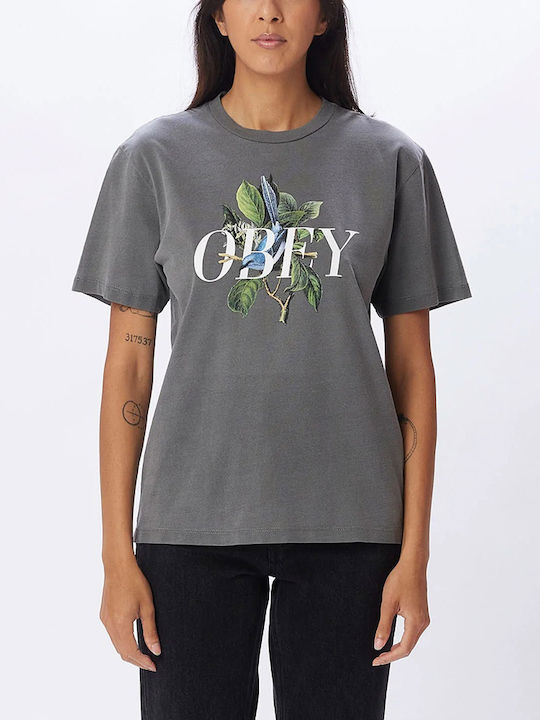 O Bird Pigment Γυναικείο T-shirt Γκρι