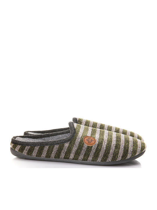 Зимни мъжки чехли Multi Green