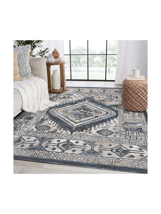 Saray Home Covor Vintage Rectangular Albastru /...