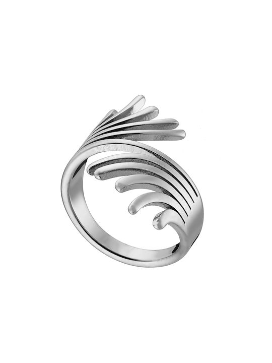 Oxzen Women's Ring from Steel